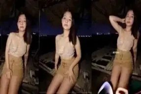 Bokep Cewek Cantik Tapi Mau Diajak Ngewe di Gubuk Malem- Malem
