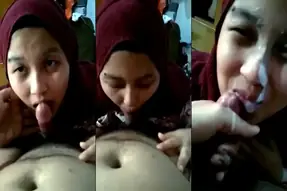 Sepong Kontol Crot Muka Ukhti Jilbab Bokep Indo